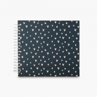 Album tip lipire LOVELY albastru, 28x24 cm