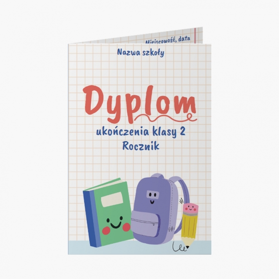 Diplomă pliabilă Diplomă Happy Tools, 20x30 cm