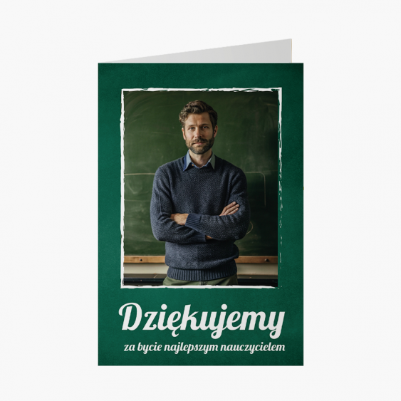 Felicitare personalizată Pentru profesor, 20x30 cm