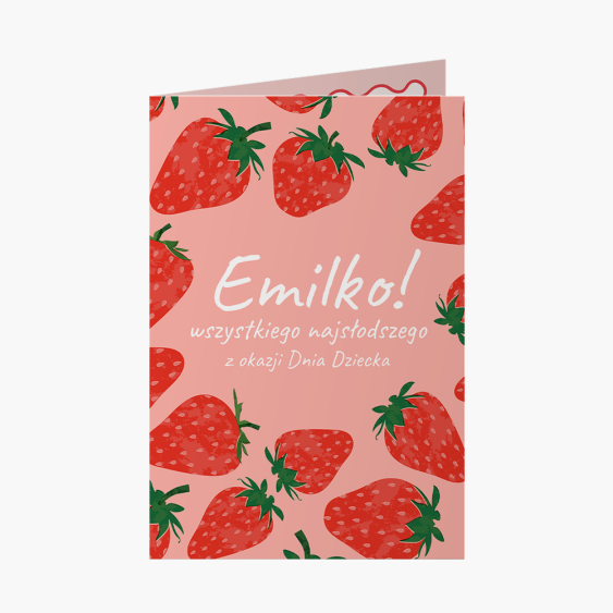 Felicitare personalizată Ziua Copilului, 20x30 cm