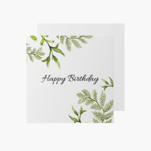 Felicitare personalizată La mulți ani, 14x14 cm