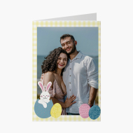 Felicitare personalizată Paste fericit 2 , 10x15 cm