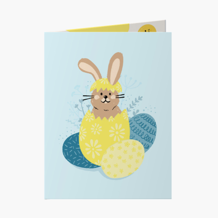 Felicitare personalizată Paste fericit, 20x30 cm