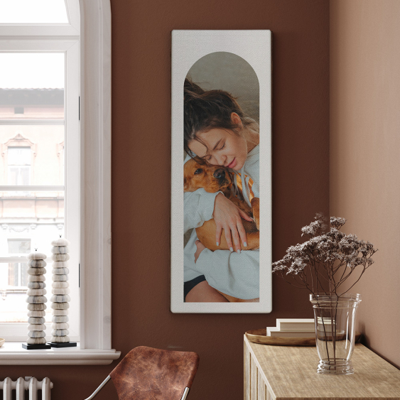 Tablou, Panoramă Fotografia ta, 60x120 cm