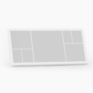 Tablou, Panorama Colaj 7 poze, 100x50 cm