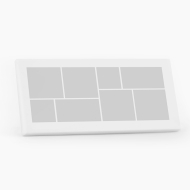 Tablou, Panorama 8 poze colaj, 100x50 cm