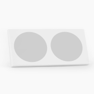 Tablou, Panorama 2 poze in cercuri, 100x50 cm