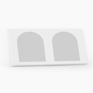 Tablou, Panorama 2 poze in arc, 100x50 cm