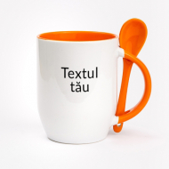 Cană cu linguriță, Textul tău