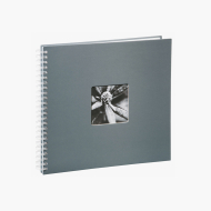 Album tip lipire FINE ART 50 de pagini GRI, 36x32 cm
