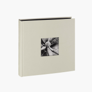 Album tip lipire JUMBO FINE ART 100 pagini ALB file negre, 30x30 cm