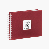 Album tip lipire FINE ART 50 pagini BORDO, 24x17 cm
