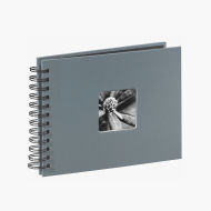 Album tip lipire FINE ART 50 pagini GRI, 24x17 cm