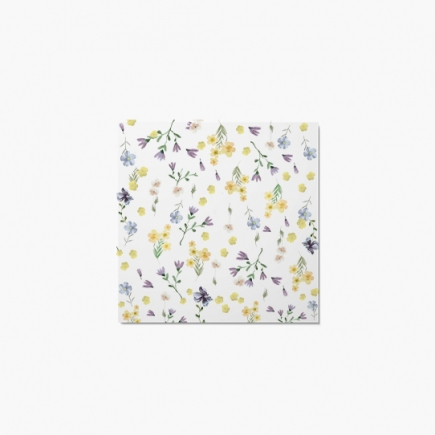 Felicitare personalizată Pajiște de primăvară, 14x14 cm