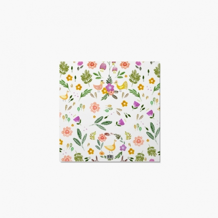 Felicitare personalizată Folk-ul de Paște, 14x14 cm