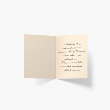 Felicitare personalizată Crăciun Fericit!, 10x15 cm