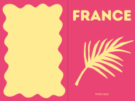 France fotocarte, 20x30 cm
