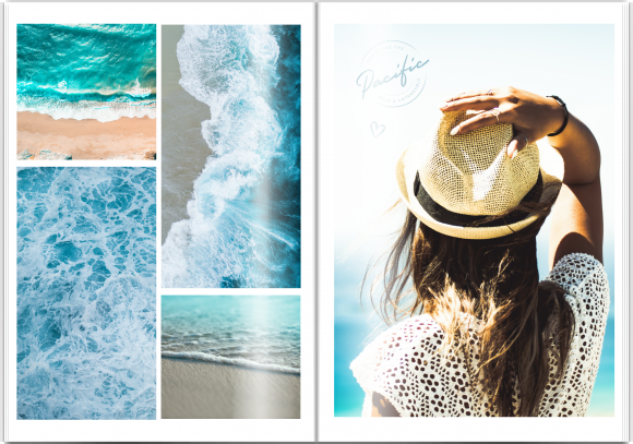 Ocean fotocarte, 20x30 cm