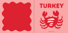 Turkey fotocarte, 30x30 cm