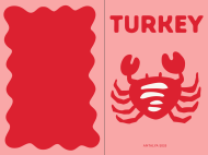 Turkey fotocarte, 20x30 cm