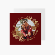 Felicitare personalizată Evergreen Elegance 2, 14x14 cm