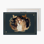 Felicitare personalizată Evergreen Elegance 1, 15x10 cm