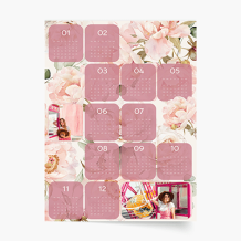 Kalendarz jednostronny, Pink Flowers, 40x60 cm