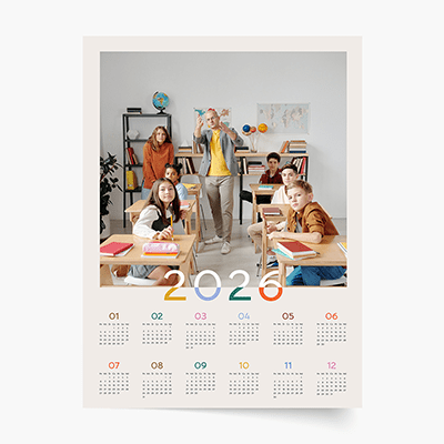 Calendar cu o singură față, Clasa noastră, 50x70 cm