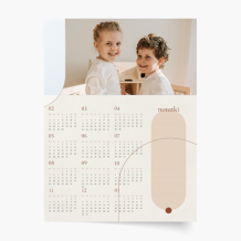 Calendar de perete, Calendar modernist cu o singura pagină , 30x40