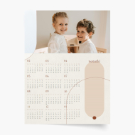 Calendar de perete, Calendar modernist cu o singura pagină , 30x40 cm