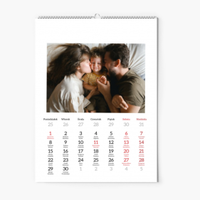 Calendar de perete, Proiectul dumneavoastră, 20x30-A4 cm