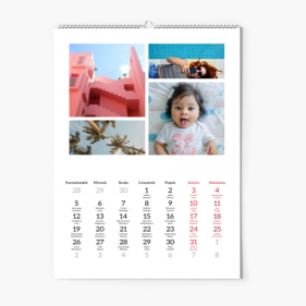 Calendar de perete, Capturează amintiri, 20x30-A4 cm