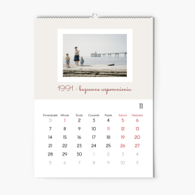 Calendar de perete, Bunicii noștri, 30x40-A3 cm