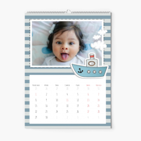 Calendar de perete, Aventurile copiilor, 30x40-A3 cm