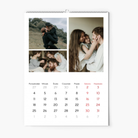 Calendar de perete, Calendarul familiei tale, 20x30-A4 cm