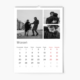 Calendar de perete, Calendarul tău de dragoste, 20x30-A4 cm