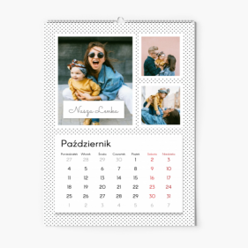 Calendar de perete, O colecție de amintiri, 20x30-A4 cm