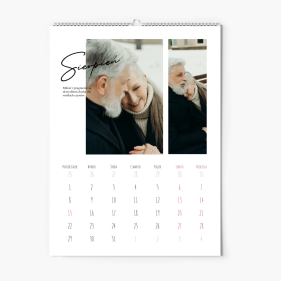 Calendar de perete, Minimalist, 30x40-A3 cm