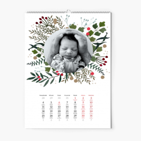 Calendar de perete, Sărbători, 30x40-A3 cm
