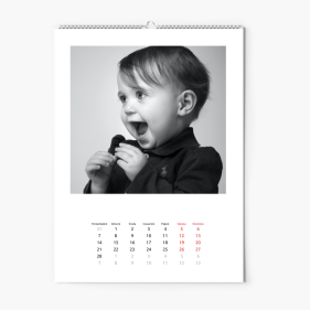 Calendar de perete, Carouri, 30x40-A3 cm