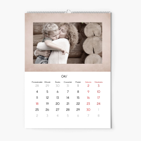 Calendar de perete, Colecție de flori pentru bunici, 30x40-A3 cm