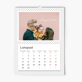 Calendar de perete, O colecție de amintiri, 20x30-A4 cm