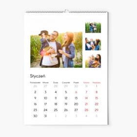 Calendar de perete, Amintiri mozaice, 20x30-A4 cm