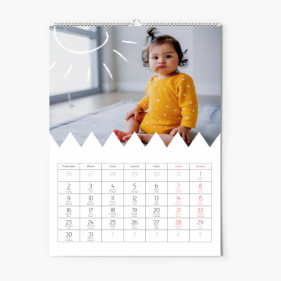Calendar de perete, Un calendar pentru fiecare ocazie, 20x30-A4 cm
