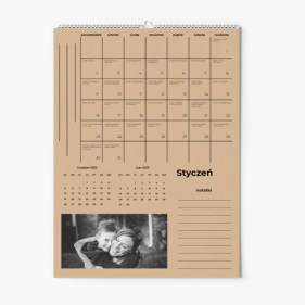 Calendar de perete, Sărbători neobișnuite, 20x30-A4 cm