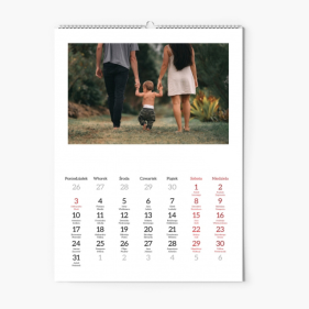 Calendar de perete, Universal, 20x30-A4 cm