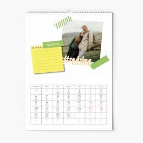 Calendar de perete, Planifică-ți anul, 20x30-A4 cm