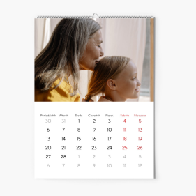 Calendar de perete, Colecția Magic Connection - versiunea 1, 20x30-A4 cm