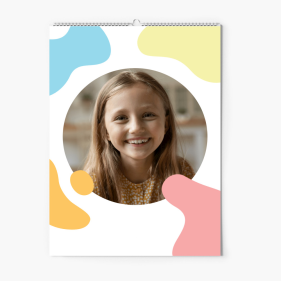 Calendar de perete, Calendar Doodle I, 30x40-A3 cm