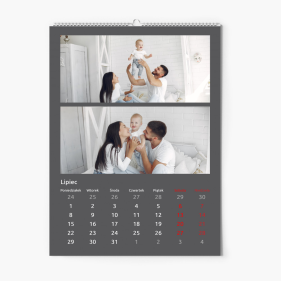Calendar de perete, Eleganță clasică, 20x30-A4 cm